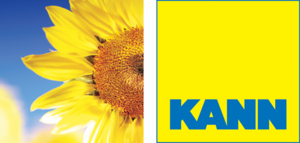 Logo KANN mit Sonnenblume