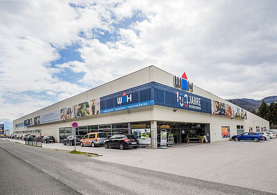 Filiale des Würth Hochenburger Baumarktes in Hallein
