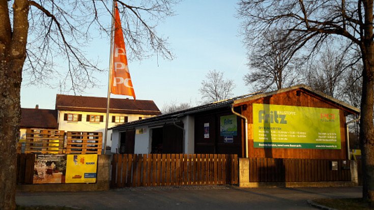 Fritz Baustoffe Lager in Deisenhofen