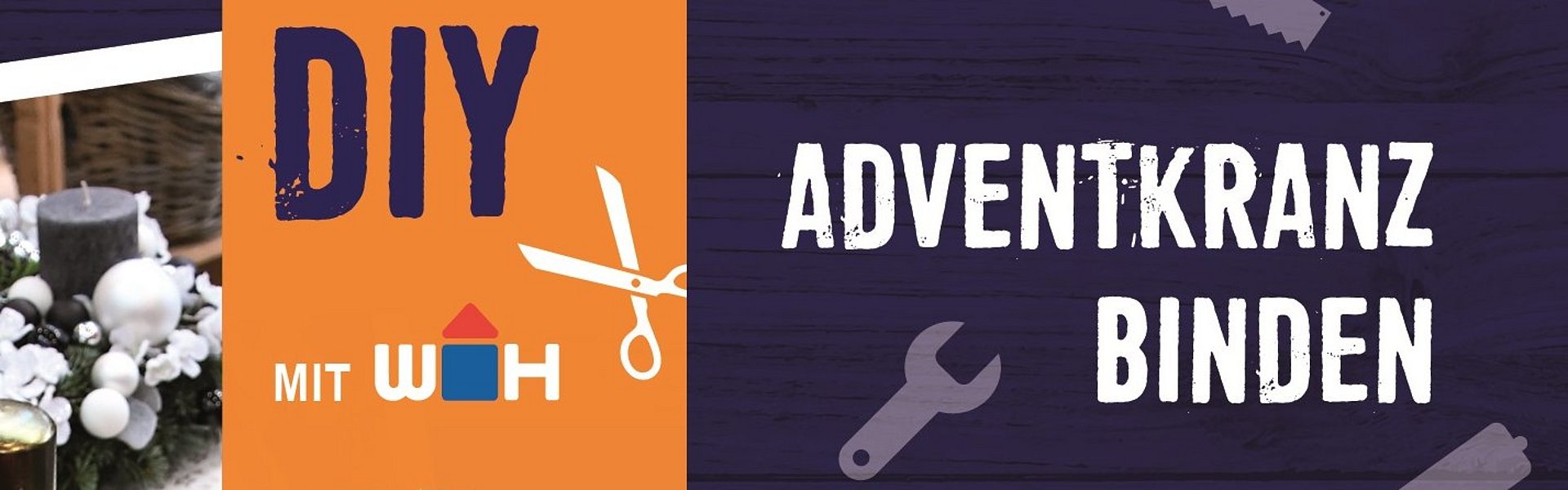 Einfache Schritt-für-Schritt Anleitung zum Adventkranz Binden