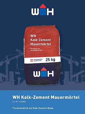 Kalk-Zement Mauermörtel Datenblatt